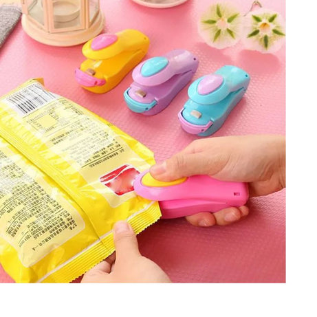 Mini Sealer Small Household Plastic Sealer Snack Moisture-Proof Sealer Portable Plastic Bag Sealer - Oshi.pk - Buy & Sell Online