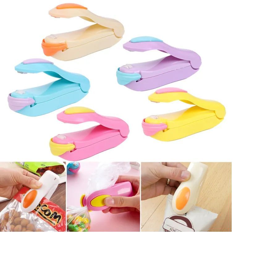 Mini Sealer Small Household Plastic Sealer Snack Moisture-Proof Sealer Portable Plastic Bag Sealer - Oshi.pk - Buy & Sell Online