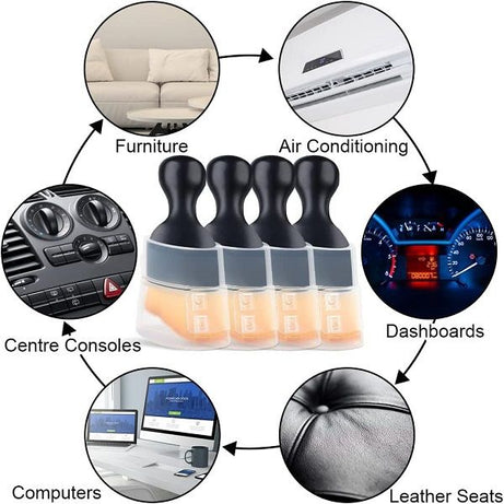 Mini Size Interior Car Detailing Brushes Soft Car Cleaning Brush - Oshi.pk - Buy & Sell Online
