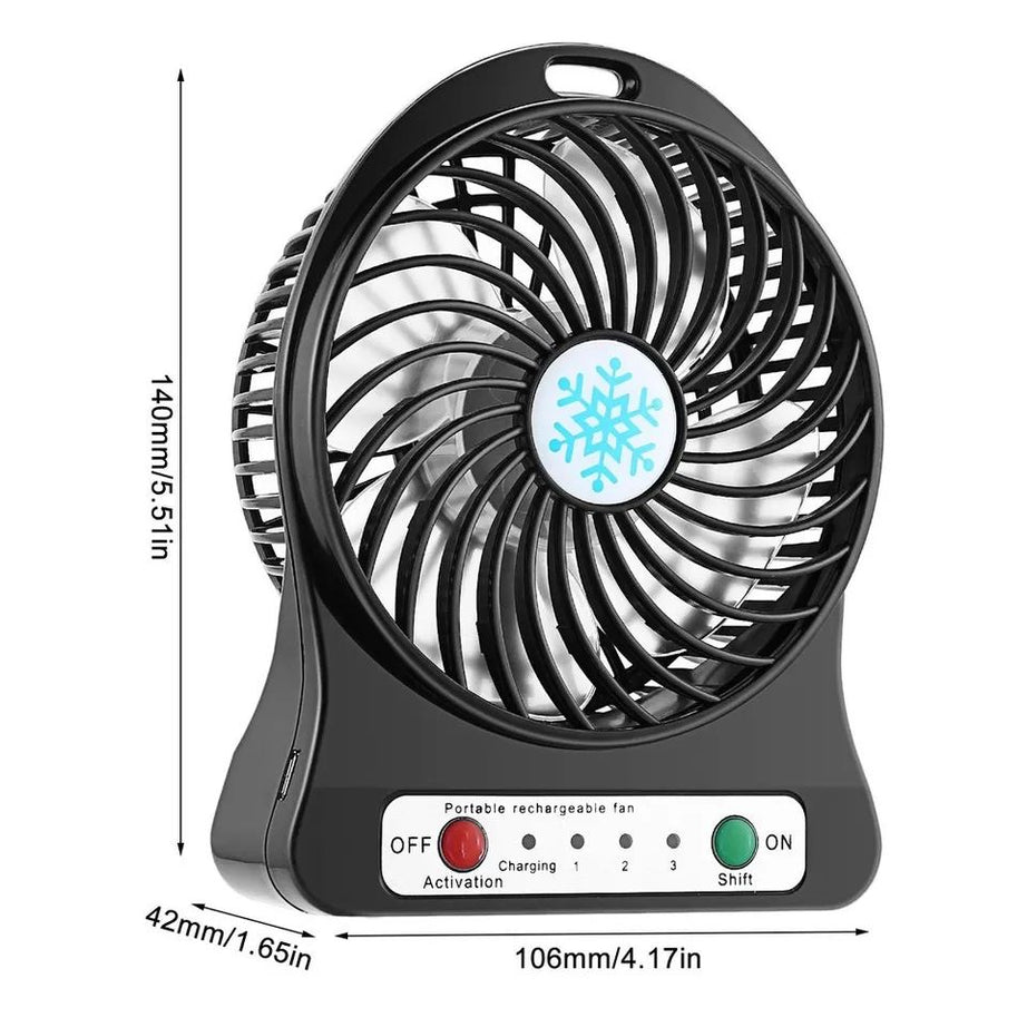 Mini Small Fan Usb Charging Desktop Student Dormitory Office Portable Plantain Small Fan - Oshi.pk - Buy & Sell Online