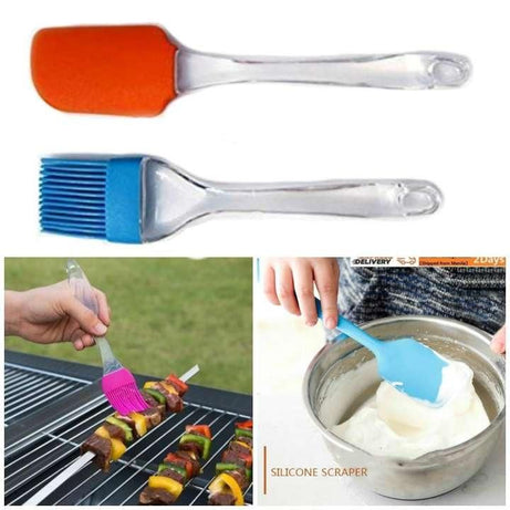 Mini spatula brush set