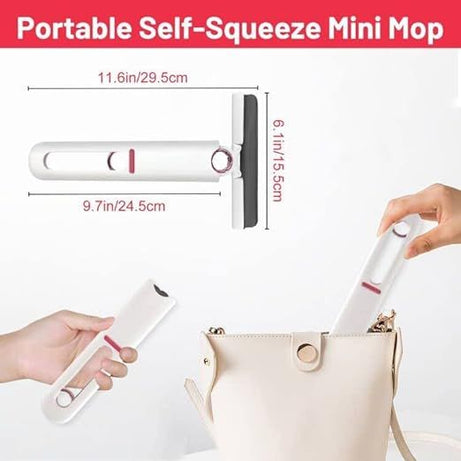Portable Self-Squeeze Mini Mop - Oshi.pk - Buy & Sell Online