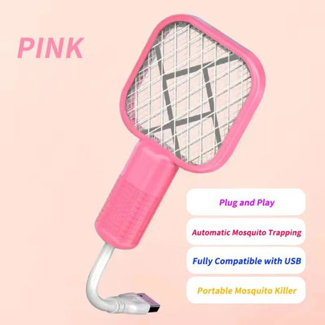 Mini USB Electric Mosquito gadget Swatter UV Light with sharp sparking Fly Bug Zapper Insect Racket easy to used winter Fly Swatters Trap For Home Of - Oshi.pk - Buy & Sell Online