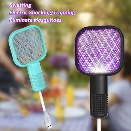 Mini USB Electric Mosquito gadget Swatter UV Light with sharp sparking Fly Bug Zapper Insect Racket easy to used winter Fly Swatters Trap For Home Of - Oshi.pk - Buy & Sell Online