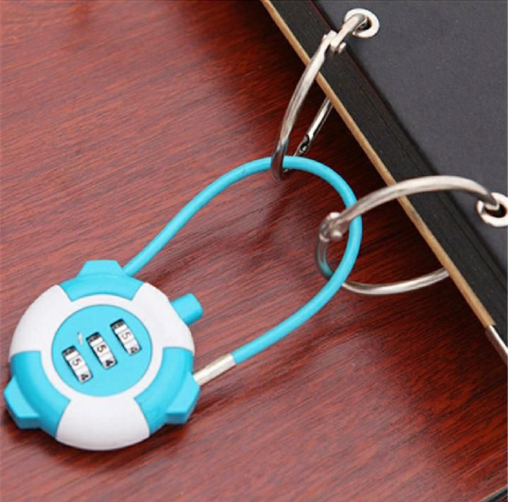 Mini Zinc Alloy Cute Cartoon Password Lock Baggage Combination Lock Password Padlocks - Oshi.pk - Buy & Sell Online