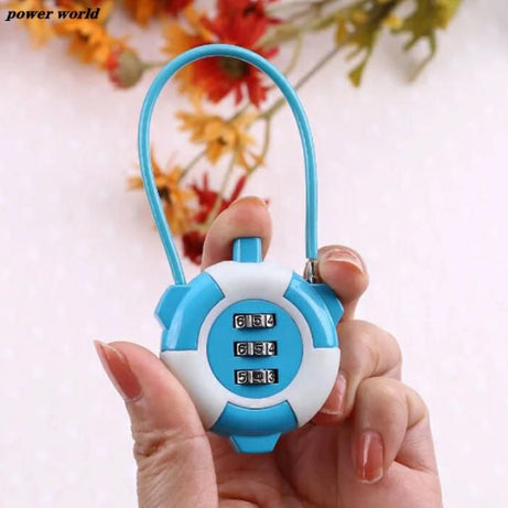Mini Zinc Alloy Cute Cartoon Password Lock Baggage Combination Lock Password Padlocks - Oshi.pk - Buy & Sell Online