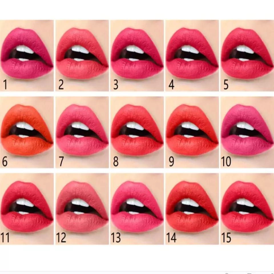 Miss Rose Matte Lipstick Pallete 15 Color Shade 100% Original - Oshi.pk - Buy & Sell Online