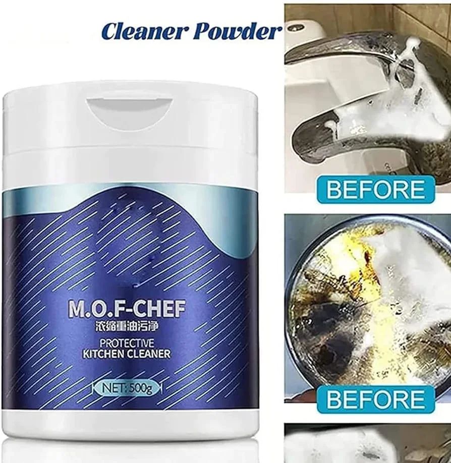 250 gm Mof Chef Cleaner Powder,Heavy Oil Stain Powder Cleaner very good - Oshi.pk - Buy & Sell Online