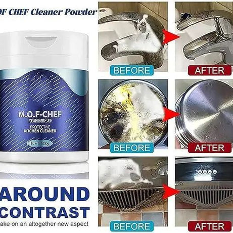 250 gm Mof Chef Cleaner Powder,Heavy Oil Stain Powder Cleaner very good - Oshi.pk - Buy & Sell Online