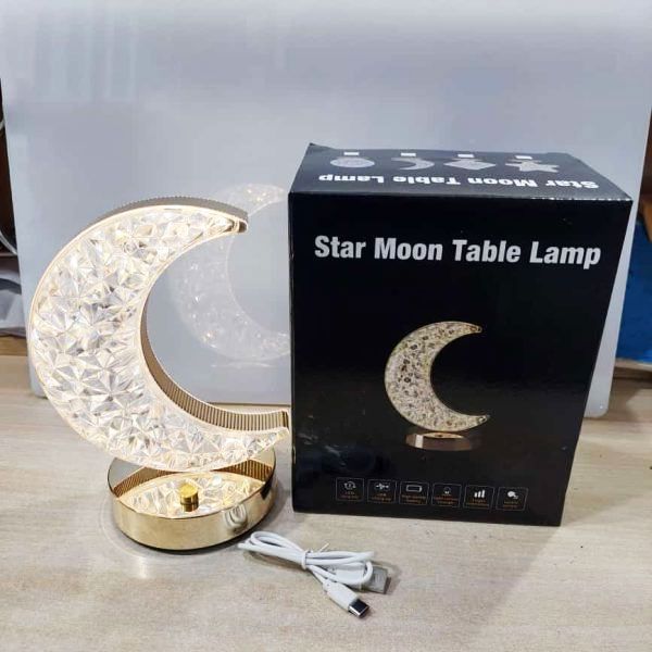 Moon Table Lamp Touch Nightstand Lamp 3 Color Mode - Oshi.pk - Buy & Sell Online