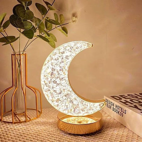 Moon Table Lamp Touch Nightstand Lamp 3 Color Mode - Oshi.pk - Buy & Sell Online