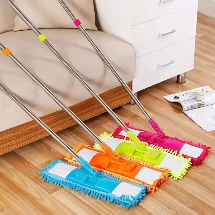 Mop - Floor Cleaner, Home Cleaning Supply, Flat Mop, Microfiber, Wet & Dry Mop - Oshi.pk - Buy & Sell Online