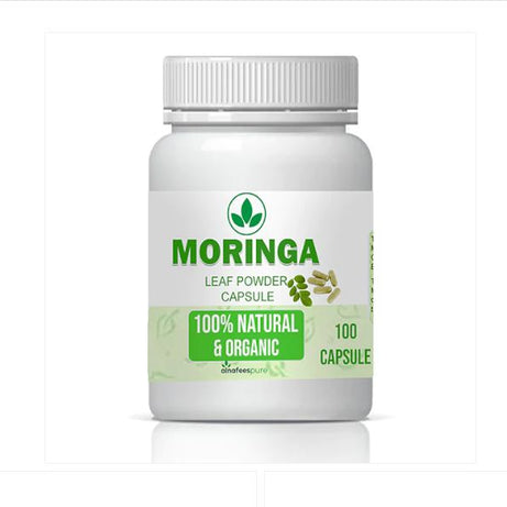 Moringa Powder Capsules (100 Capsules in 1 Bottle) - Oshi.pk - Buy & Sell Online