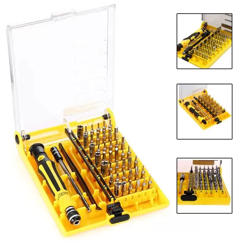 Multi-Purpose 45 in 1 Professional Portable Hardware Tool Kit - Oshi.pk - Buy & Sell Online