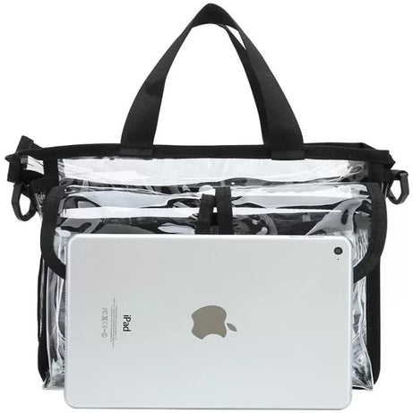 Multi Purpose Cosmetic PVC Plastic Bag Jewellery Bag Makeup Kit Transparent Handbag Cosmetic Bag Cosmetic Organizer Costmetic Storage Travel Make Up T - Oshi.pk - Buy & Sell Online