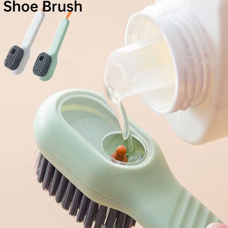 Multifunctional Cleaning Brush | Automatic Liquid Adding | Durable & Portable | Household & Laundry Brush - Oshi.pk - Buy & Sell Online