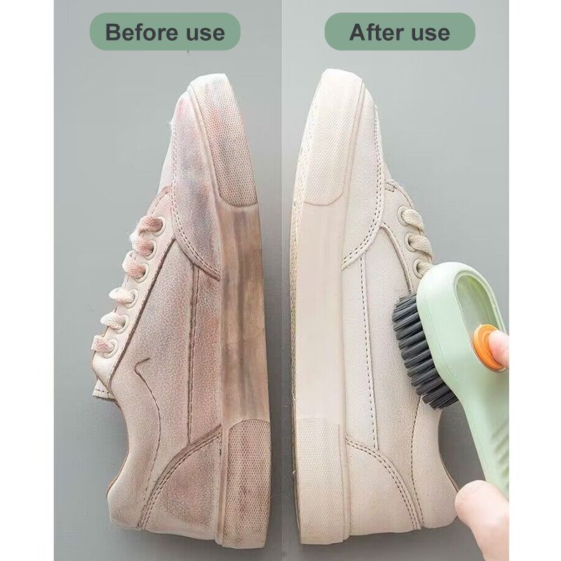 Multifunctional Cleaning Brush | Automatic Liquid Adding | Durable & Portable | Household & Laundry Brush - Oshi.pk - Buy & Sell Online