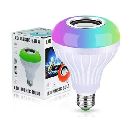 Multifunctional LED music light bulb Bluetooth speaker RGB changing lamp wireless stereo Audio - Oshi.pk - Buy & Sell Online