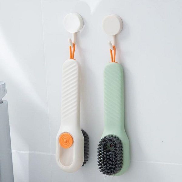 Multifunctional Soft bristled Shoe Brush Long Handle Brush Clothes Board Brushes Cleaning Tool - Oshi.pk - Buy & Sell Online