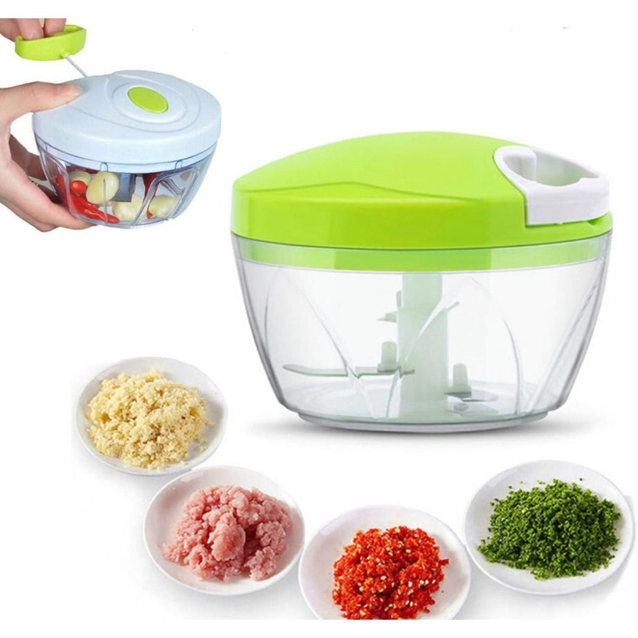 Multifunctional Ultra Heavy Speedy Manual Food Chopper Machine Turbo Cutter,Chops - Oshi.pk - Buy & Sell Online