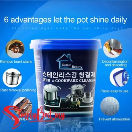Multipurose anti rust decontamination cream premium Stainless Steel Cleaning Cream - Oshi.pk - Buy & Sell Online