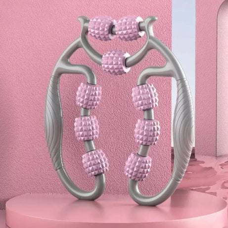 Muscle Roller Massage Roller Fascia Roller for Relieving Muscle Soreness of Thigh, Calf, Arms, and Shoulders. Reducing Cellulite and Deep Tissues - Oshi.pk - Buy & Sell Online