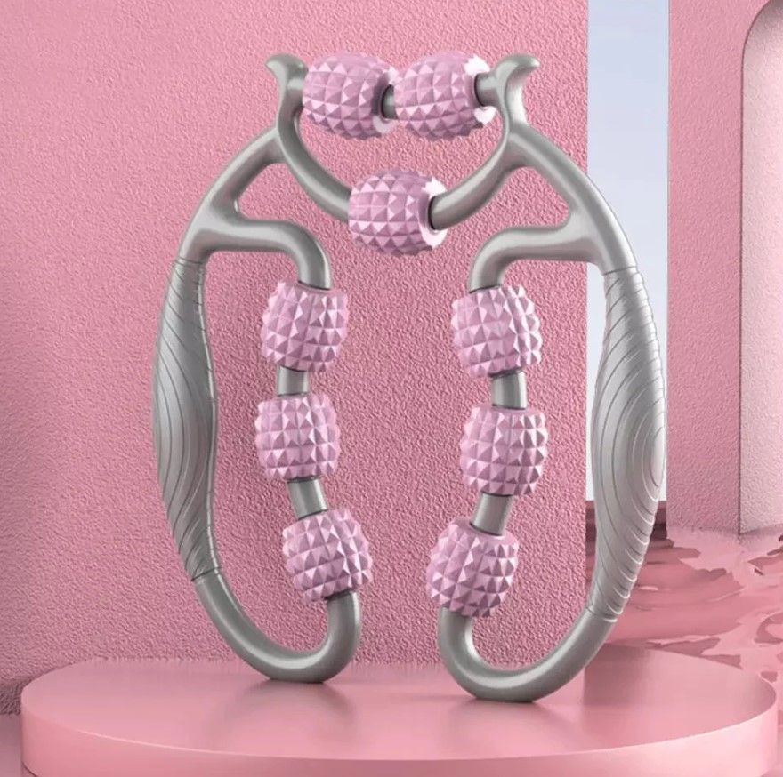 Muscle Roller Massage Roller Fascia Roller for Relieving Muscle Soreness of Thigh, Calf, Arms, and Shoulders. Reducing Cellulite and Deep Tissues - Oshi.pk - Buy & Sell Online