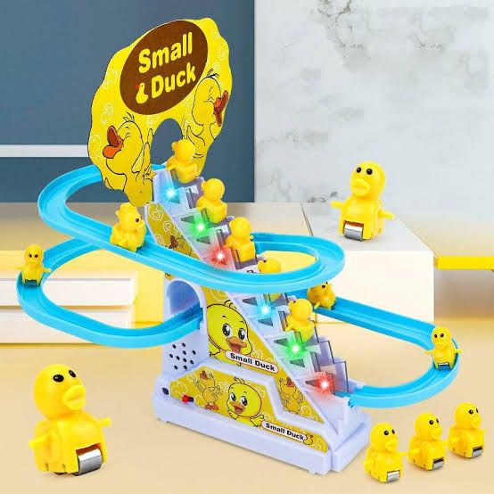 Musical Penguin Roller Coaster Track Set With Tiny Penguin Toys With Lights & Sound - Oshi.pk - Buy & Sell Online