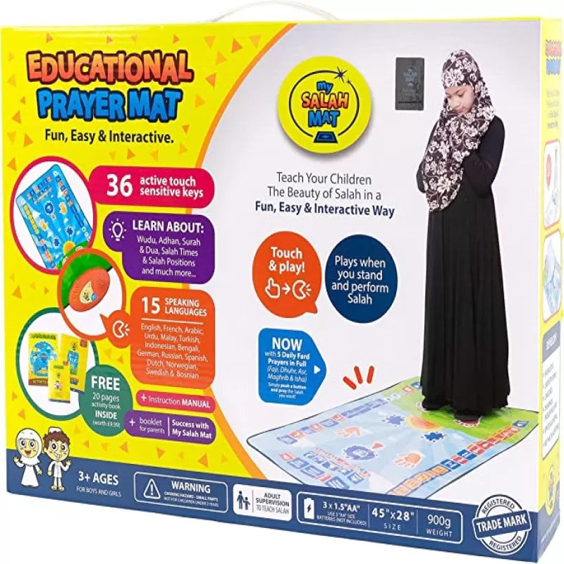 My Salah Mat - Educational Interactive Prayer Mat - Oshi.pk - Buy & Sell Online