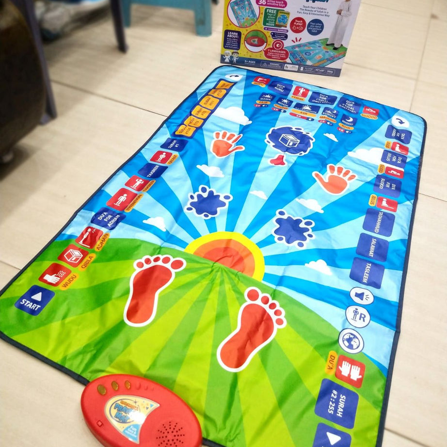 My Salah Prayer Mat - Kids Educational Prayer Mat - Oshi.pk - Buy & Sell Online