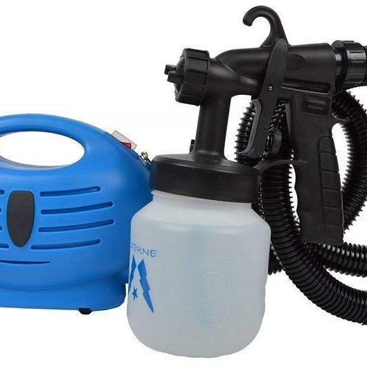 Mystery Shop Plastic 37 cm x 24 cm x 21 cm White and BlYES Paint Zoom (RAISTAR- Paint Zoom Spray Pump) - Oshi.pk - Buy & Sell Online