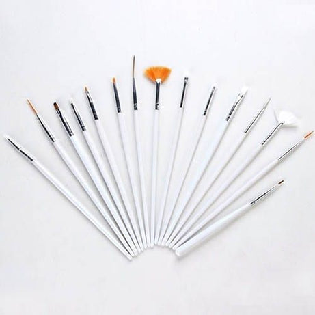 Nail Brush For Manicure Gel Brush For Nail Art 15Pcs/Set Nail Brush Gel Brush - Oshi.pk - Buy & Sell Online