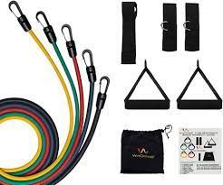 New 11Pcs Set Resistance Fitness Training Tubes