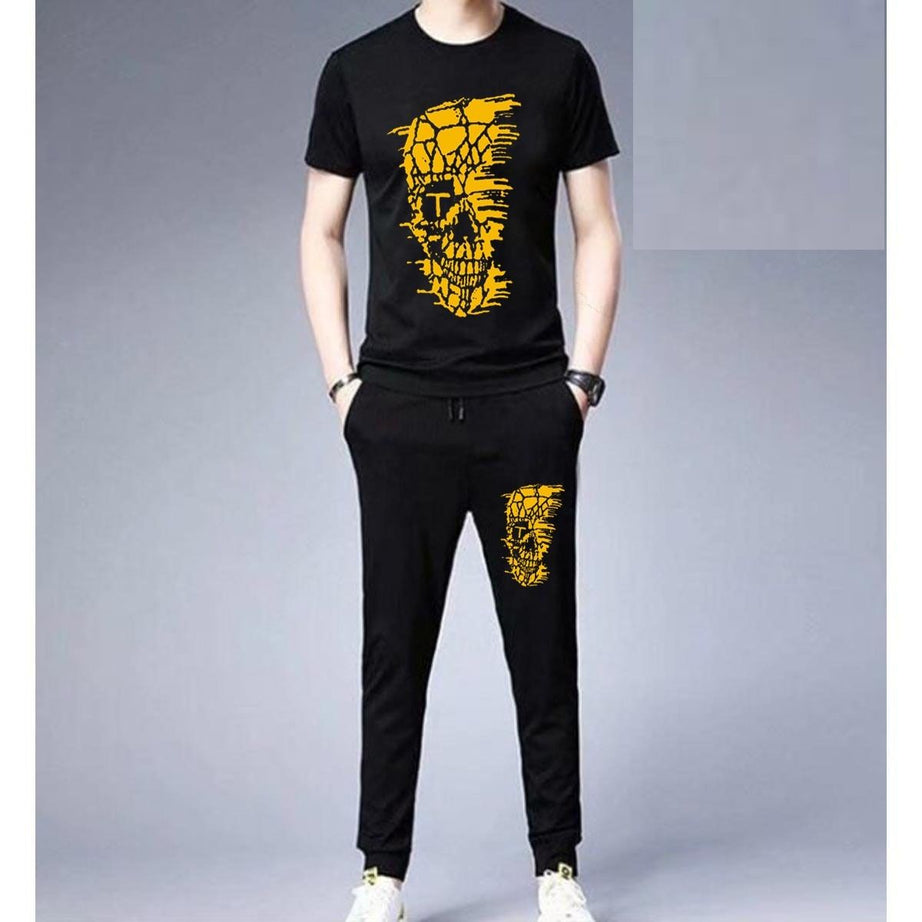 New Skeleton Tracksuit For Boys and Men ( TShirt+Trouser )