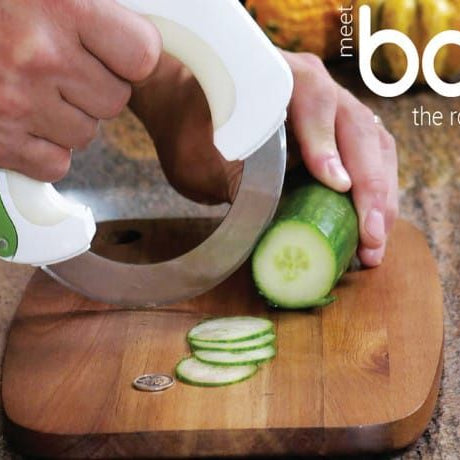 New BOLO ROLLING KNIFE Vegetable Cutter Slicer 360 - Oshi.pk - Buy & Sell Online