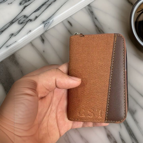 New Casual Wallet Multi-Slot Card Holder Zipper Coin Purse Small Clutch PU Money Bag Purse Cardholder Wallets for Men - Oshi.pk - Buy & Sell Online