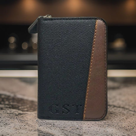 New Casual Wallet Multi-Slot Card Holder Zipper Coin Purse Small Clutch PU Money Bag Purse Cardholder Wallets for Men - Oshi.pk - Buy & Sell Online