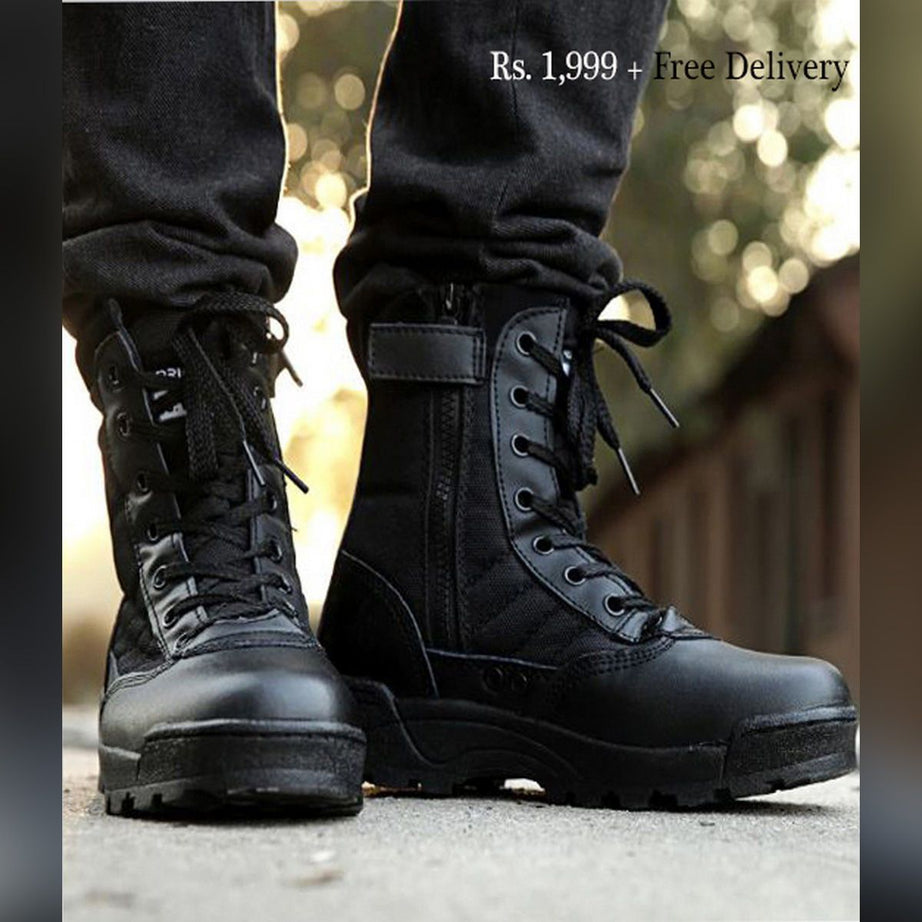 New commando delta shoes ankle long Army boots - Oshi.pk - Buy & Sell Online