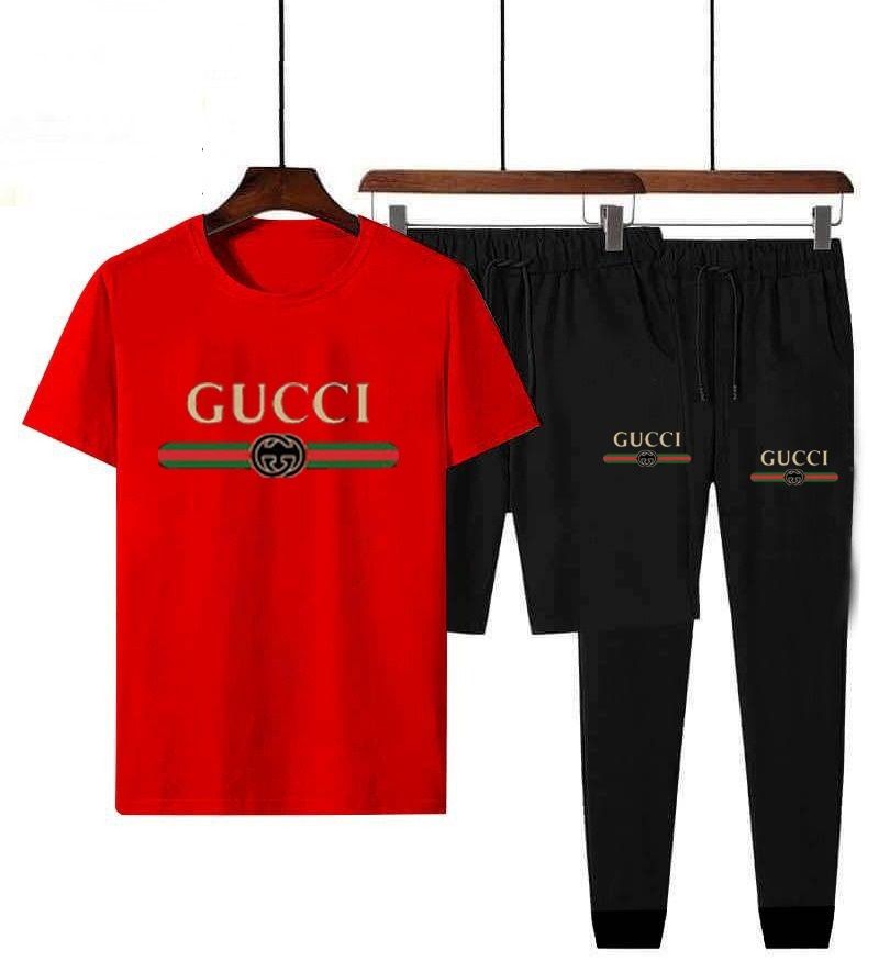 Pack of 3 Printed Summer Tracksuit Tshirt short and Trouser - Oshi.pk - Buy & Sell Online