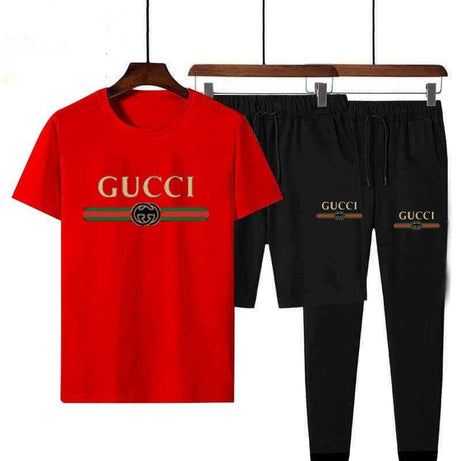 Pack of 3 Printed Summer Tracksuit Tshirt short and Trouser - Oshi.pk - Buy & Sell Online