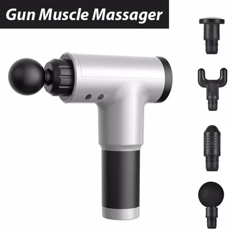New Deep Tissue Massager Fascial Deep Muscle Fitness Chargeable Massager Leg Deep Vibration Full Body Relaxation Machine for Unisex. Imported & powerf