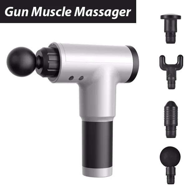 New Deep Tissue Massager Fascial Deep Muscle Fitness Chargeable Massager Leg Deep Vibration Full Body Relaxation Machine for Unisex. Imported & powerf