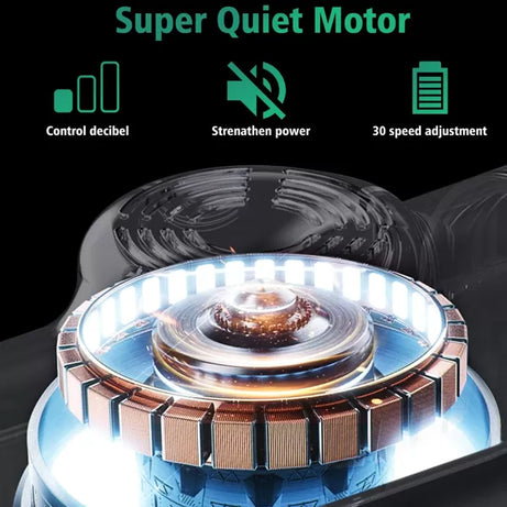 New Deep Tissue Massager Fascial Deep Muscle Fitness Chargeable Massager Leg Deep Vibration Full Body Relaxation Machine for Unisex. Imported & powerf