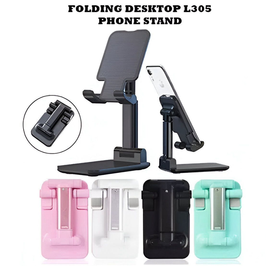 Foldable Mobile Desktop Stand - Mix - Random color - Oshi.pk - Buy & Sell Online