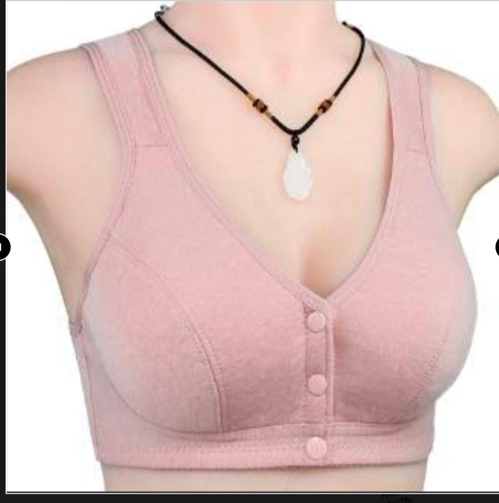 New Front Buckle Bra Women Soft Cotton Bras Plus - Oshi.pk - Buy & Sell Online