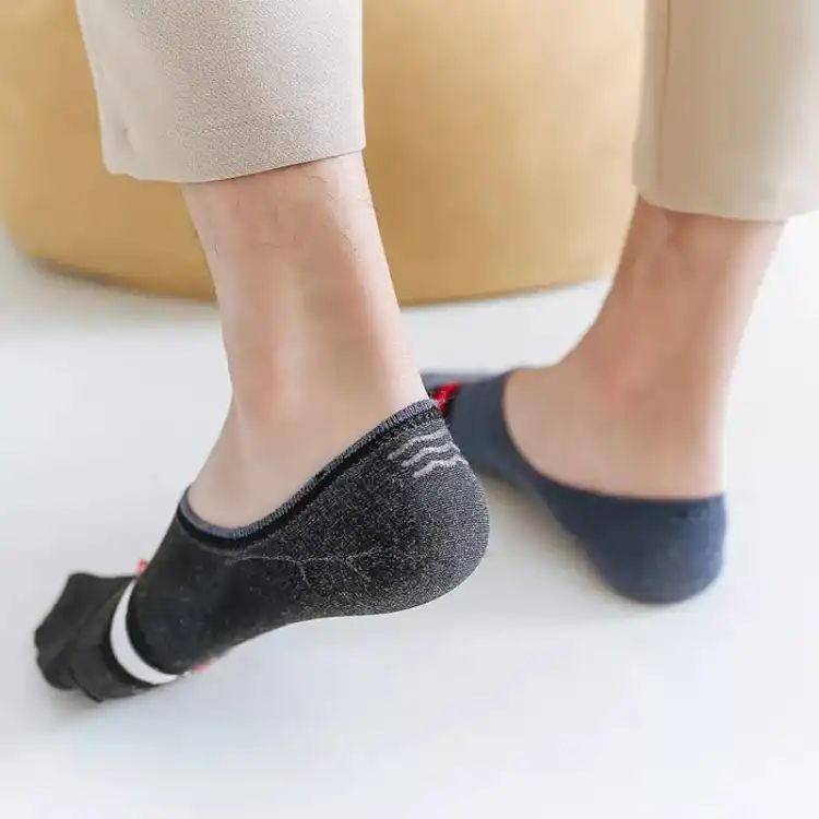 New Mens Fashion Flexible Casual Cotton Loafer Short Socks - Oshi.pk - Buy & Sell Online