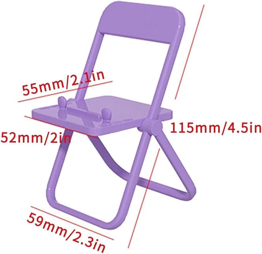 New Mini Chair Mobile Stand Cute Chair Shape Mobile Phone Holder Mobile Stand for All Mobile Phone Stand - Oshi.pk - Buy & Sell Online