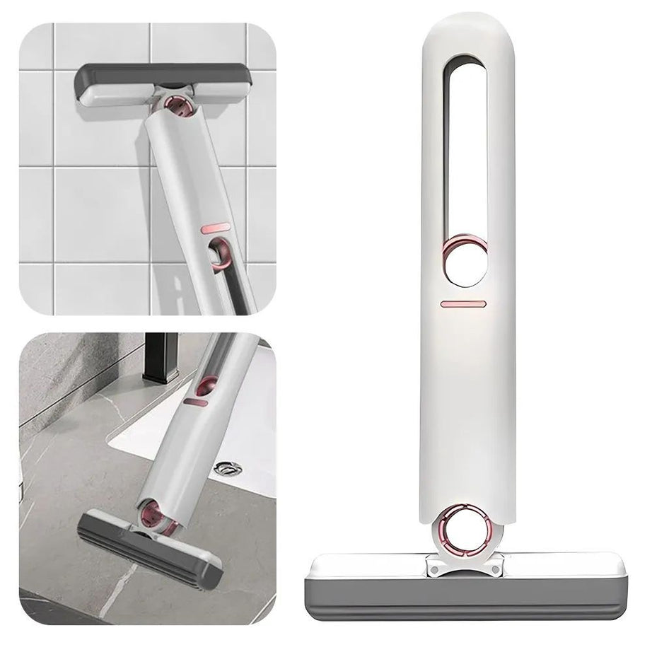 New Mini Squeeze Mop Portable Cleaning Mop Desk Cleaner Window Glass Sponge Cleaner Wear-Resistant Household Cleaning Tools - Oshi.pk - Buy & Sell Online