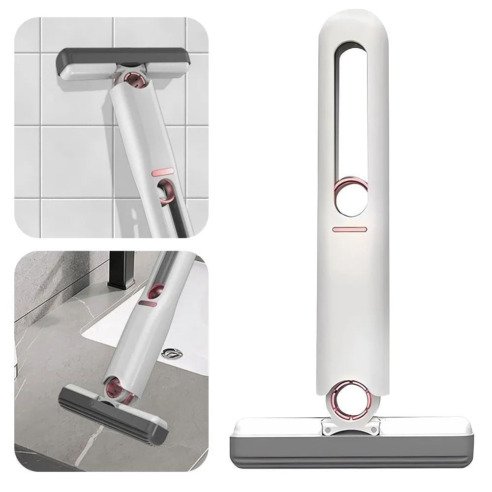 New Mini Squeeze Mop Portable Cleaning Mop Desk Cleaner Window Glass Sponge Cleaner Wear-Resistant Household Cleaning Tools - Oshi.pk - Buy & Sell Online