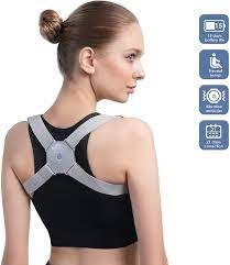 Smart Posture Corrector for Men Women Kids - Adjustable Back Straightener with Intelligent Sensor Vibration Reminder, Providing Pain Relief from Neck - Oshi.pk - Buy & Sell Online